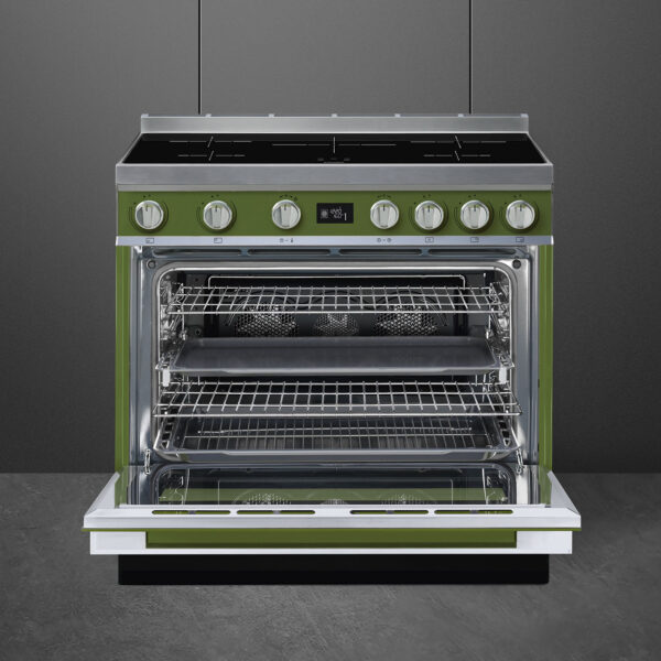 Smeg CPF9IPOG Portofino 90cm Range Cooker with Induction Top