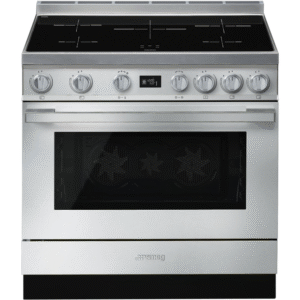 Smeg CPF9IPX Portofino 90cm Range Cooker with Induction Top