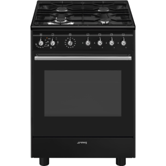 Smeg CX61GMBL Concert Classic 60cm Range Cooker with Gas Top