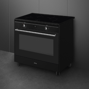 Smeg CX91IMBL Concert Classic 90cm Range Cooker with Induction Top