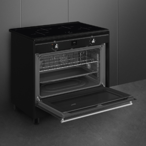 Smeg CX91IMBL Concert Classic 90cm Range Cooker with Induction Top
