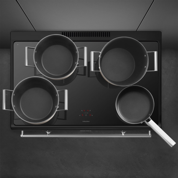 Smeg CX91IMBL Concert Classic 90cm Range Cooker with Induction Top