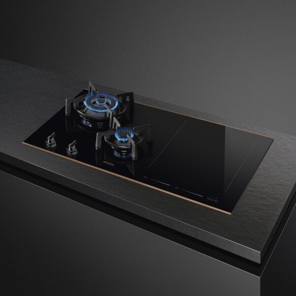 Smeg Dolce Stil Novo 75cm Mixed Fuel Hob PM6721WLDR