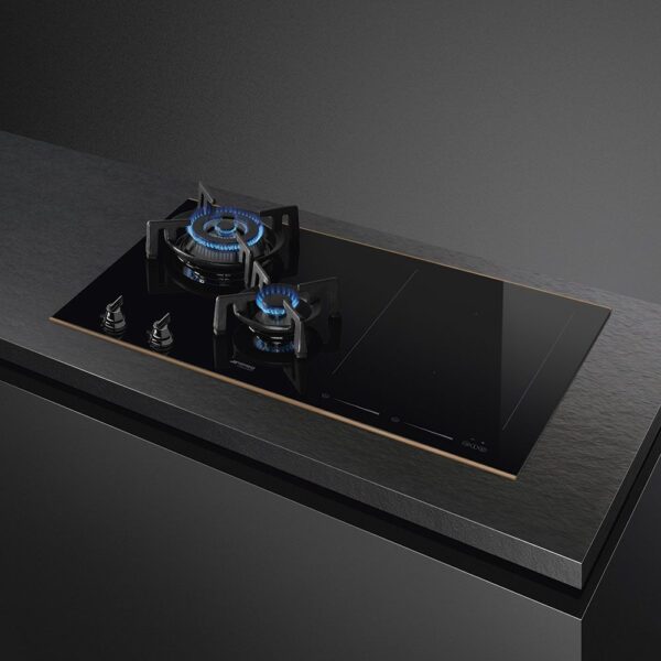 Smeg Dolce Stil Novo 75cm Mixed Fuel Hob PM6721WLDR