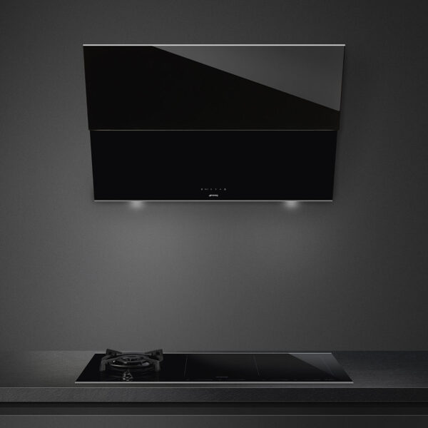 Smeg Dolce Stil Novo 90cm Decorative wall hood KSVV90NX