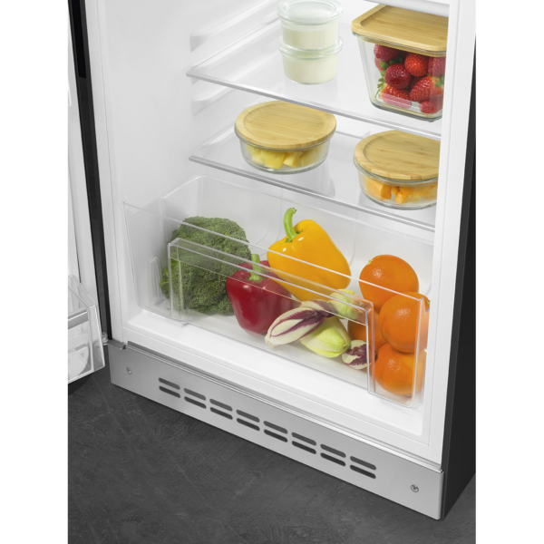 Smeg FAB10LBL5 55cm Left Hand Hinge Fridge with Freezer Box