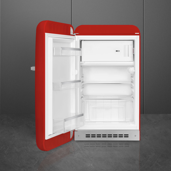 Smeg FAB10LRD6 55cm Left Hand Hinge Fridge with Icebox