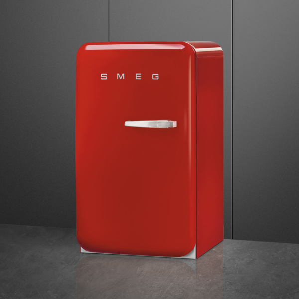 Smeg FAB10LRD6 55cm Left Hand Hinge Fridge with Icebox