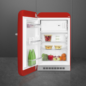 Smeg FAB10LRD6 55cm Left Hand Hinge Fridge with Icebox