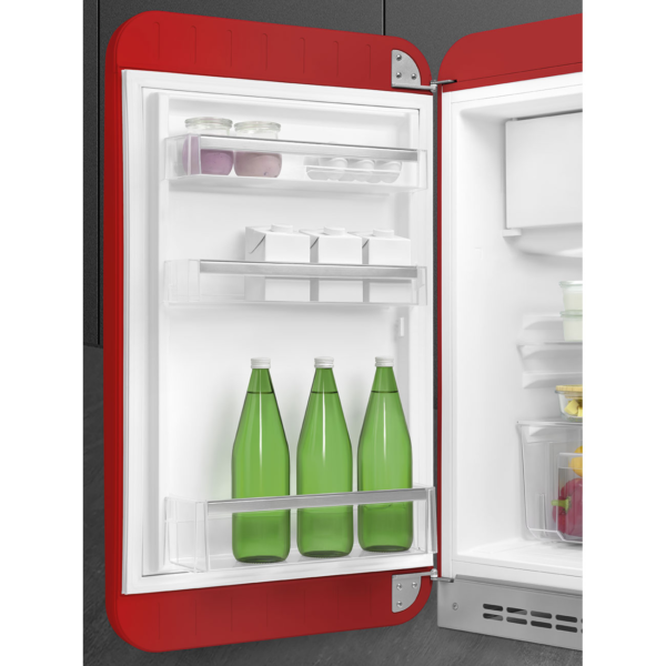 Smeg FAB10LRD6 55cm Left Hand Hinge Fridge with Icebox