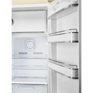 Smeg FAB28RCR5UK 50’s Style Freestanding Fridge Right Hinge Cream