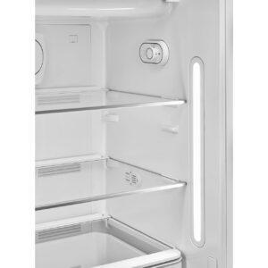 Smeg FAB28RCR5UK 50’s Style Freestanding Fridge Right Hinge Cream
