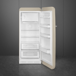 Smeg FAB28RDPP5 50’s Style Freestanding Fridge Right Hinge Beige