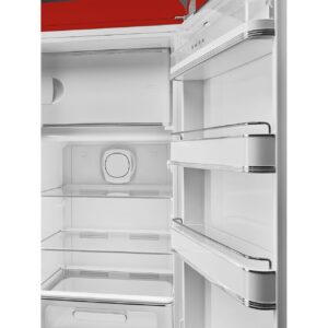 Smeg FAB28RRD5UK 50’s Style Freestanding Fridge Right Hinge Red
