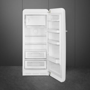Smeg FAB28RWH5UK 50’s Style Freestanding Fridge Right Hinge White