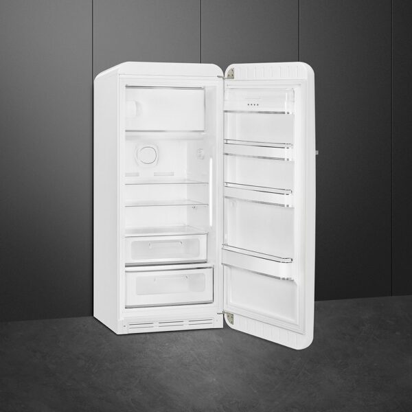 Smeg FAB28RWH5UK 50’s Style Freestanding Fridge Right Hinge White