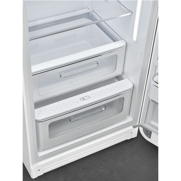Smeg FAB28RWH5UK 50’s Style Freestanding Fridge Right Hinge White
