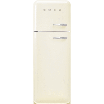 Smeg FAB30LCR5UK 50’s Style Freestanding Left Hinge Fridge Freezer Cream