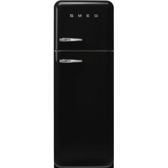 Smeg FAB30RBL5UK 50’s Style Freestanding Right Hinge Fridge Freezer Black