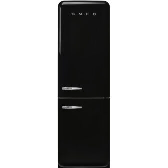 Smeg FAB32RBL5UK 50’s Style 60/40 Freestanding Right Hinge Fridge Freezer Black