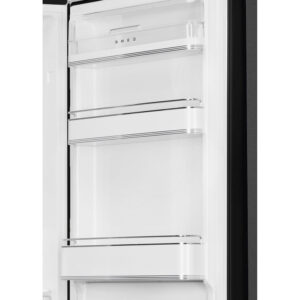 Smeg FAB32RBL5UK 50’s Style 60/40 Freestanding Right Hinge Fridge Freezer Black