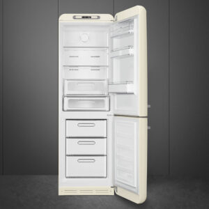 Smeg FAB32RCR5UK 50’s Style 60/40 Freestanding Right Hinge Fridge Freezer Cream