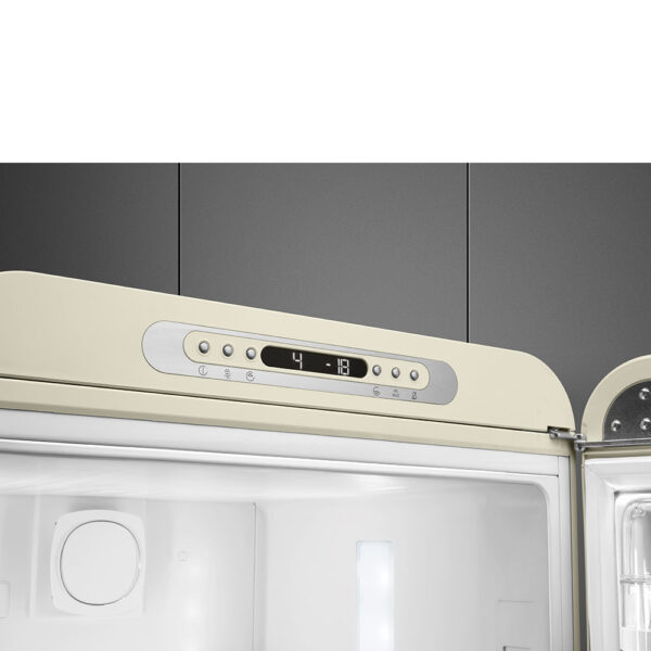 Smeg FAB32RCR5UK 50’s Style 60/40 Freestanding Right Hinge Fridge Freezer Cream