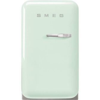 Smeg FAB5LPG5 40cm Pastel Green Small 50s Style Left Hand Hinged Fridge