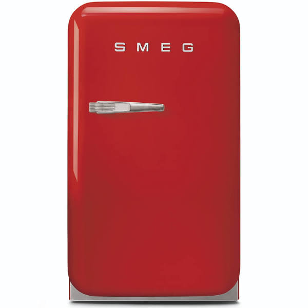 Smeg FAB5RRD5 40cm Small 50’s Style Right Hand Hinge Minibar