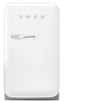Smeg FAB5RWH5 40cm White Small 50s Style Right Hand Hinged Fridge