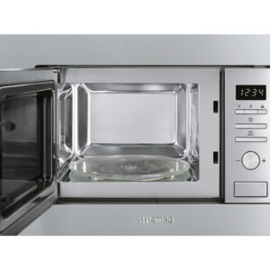 Smeg FMI017X Universal Built In Microwave with Grill