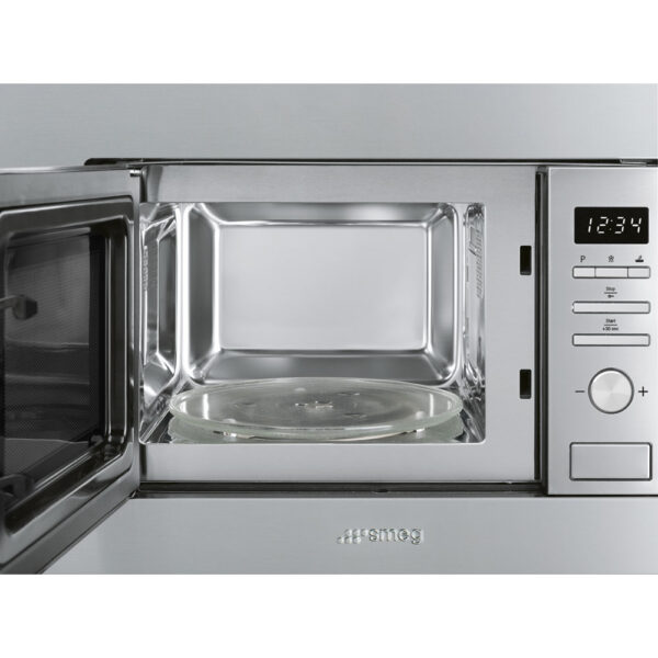 Smeg FMI017X Universal Built In Microwave with Grill