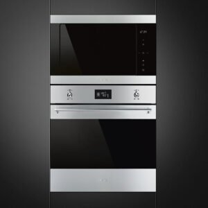Smeg FMI325X Classic Built In Microwave with Grill Stainless Steel