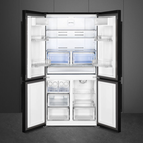 Smeg FQ60NDF Universal Freestanding Quad Door Fridge Freezer