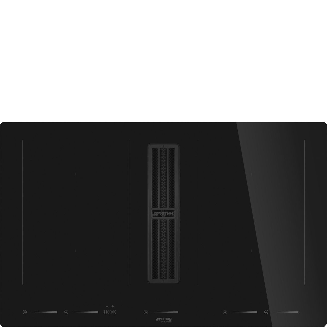 Smeg Hobd682d2 83Cm Vented Induction Hob Black