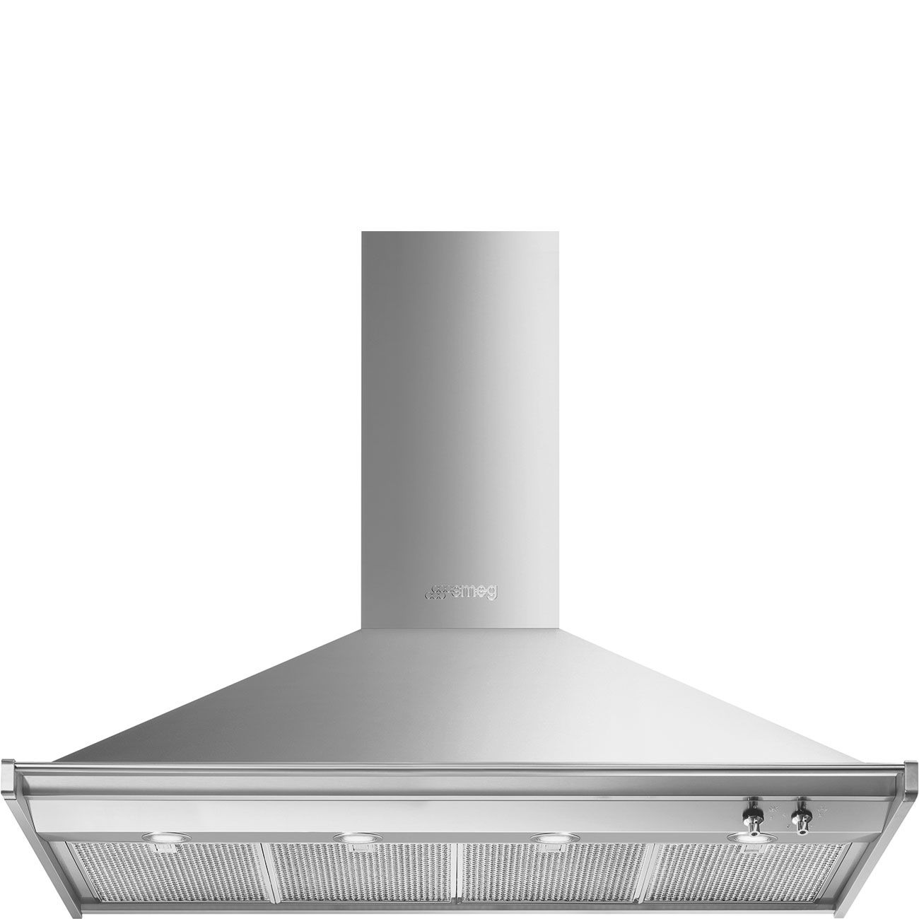 Smeg KD120HXE 120cm Chimney Wall Hood Stainless Steel