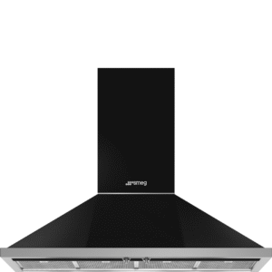 Smeg KPF12BL 120cm Chimney Wall Hood Black