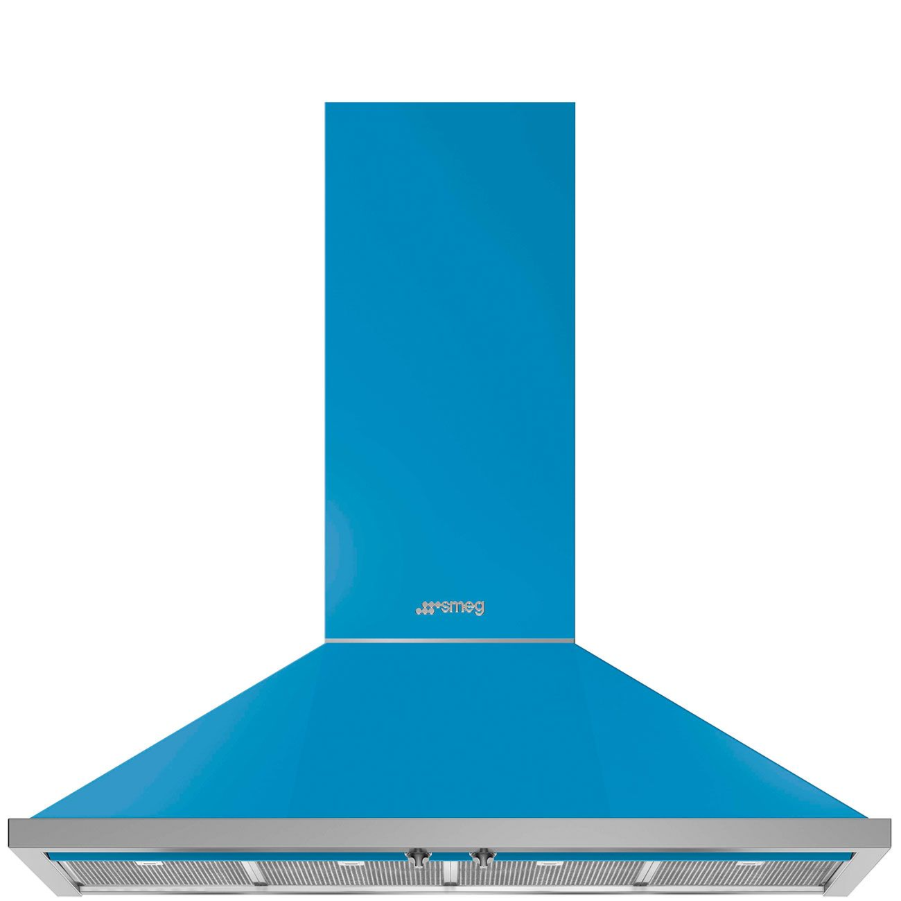 Smeg KPF12T 120cm Chimney Wall Hood Turquoise