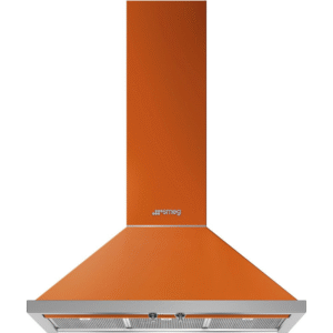 Smeg KPF9OR 90cm Chimney Wall Hood Orange