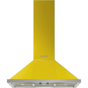 Smeg KPF9YW 90cm Chimney Wall Hood Yellow