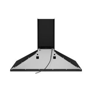 Smeg KSED95NEE 90cm Chimney Wall Hood Black