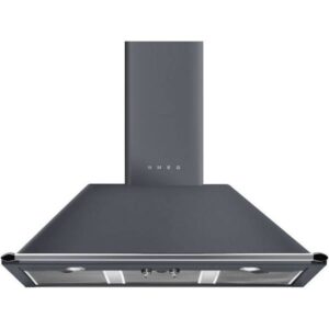 Smeg KT100GRE 100cm Chimney Hood Slate Grey