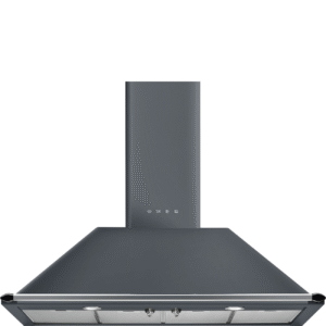 Smeg KT110GRE 110cm Chimney Wall Hood Slate Grey
