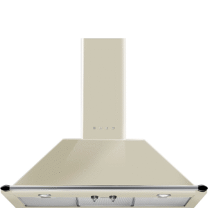 Smeg KT90PE 90cm Chimney Wall Hood Cream