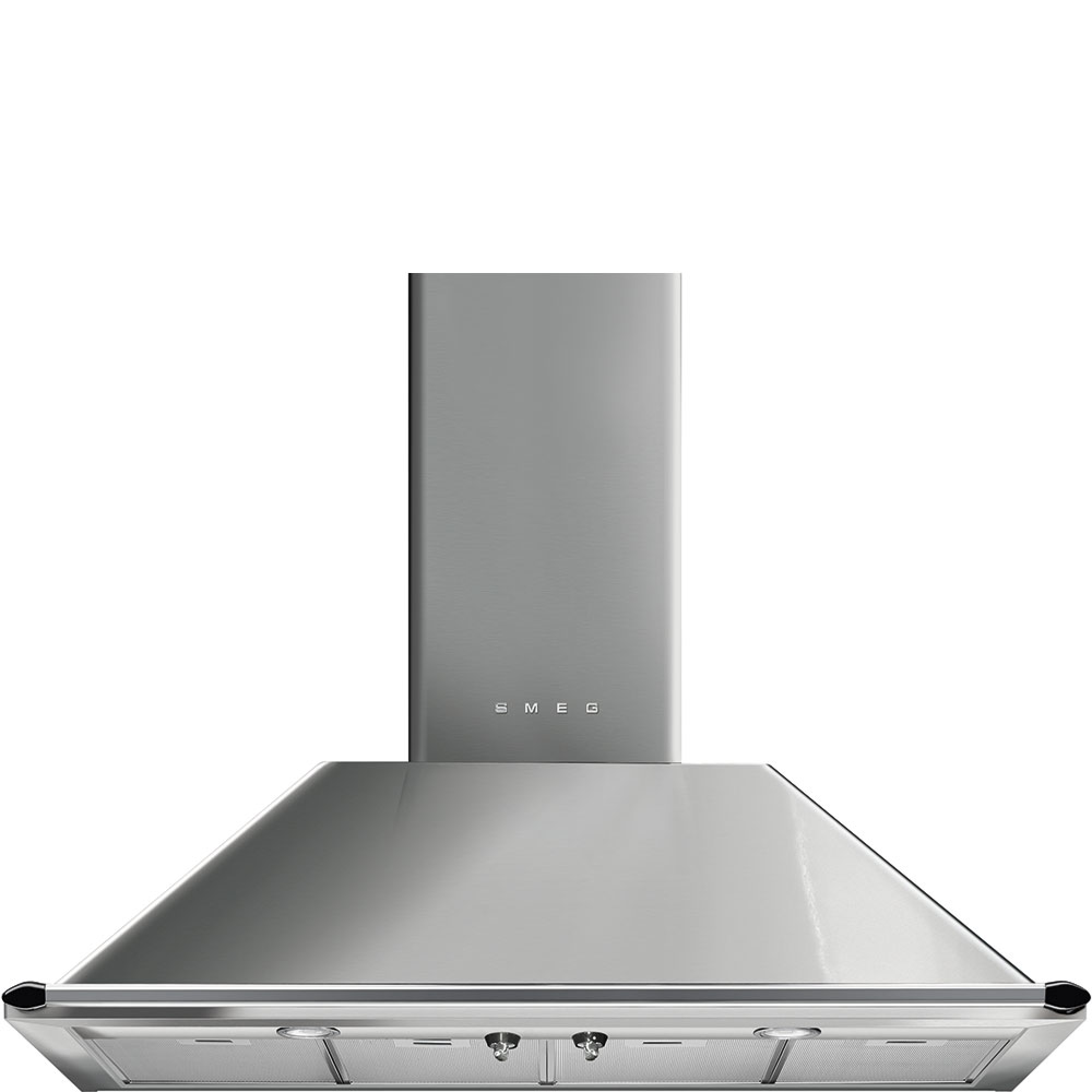 Smeg Ktr110xe 110Cm Chimney Wall Hood Stainless Steel