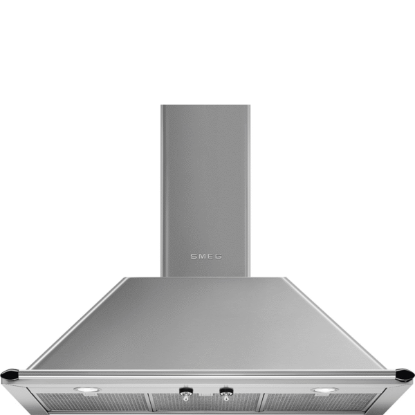 Smeg KTR90XE 90cm Chimney Wall Hood Stainless Steel