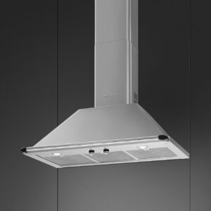 Smeg KTR90XE 90cm Chimney Wall Hood Stainless Steel
