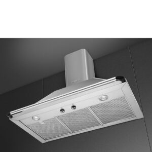 Smeg KTR90XE 90cm Chimney Wall Hood Stainless Steel