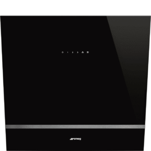 Smeg KV26N 60cm Angled Wall Hood Black