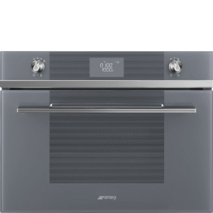 Smeg Linea Combi Microwave Oven Silver SF4102MCS
